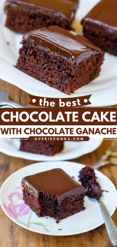 Best Ever Chocolate Ganache Cake Recipe Averie Cooks B