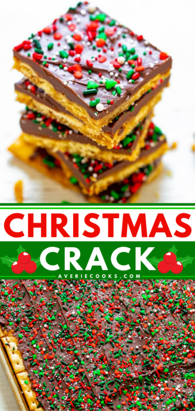 6-Ingredient Christmas Crack Recipe - Averie Cooks
