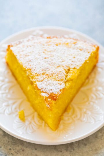 BEST EVER Lemon Olive Oil Cake Recipe - Averie Cooks