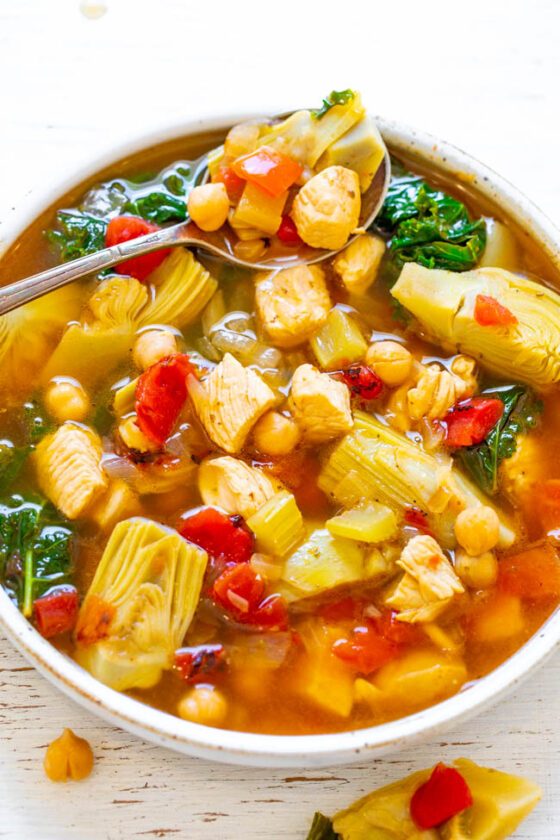 30-minute-mediterranean-soup-chicken-vegetable-averie-cooks