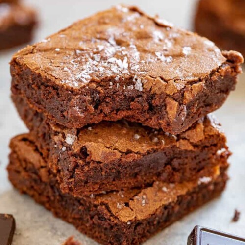 The Best Fudgy Sea Salt Brownies Averie Cooks