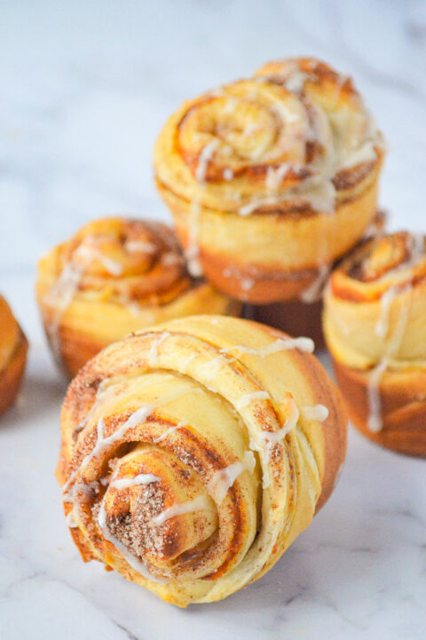 Pumpkin Spice Cruffins - Averie Cooks