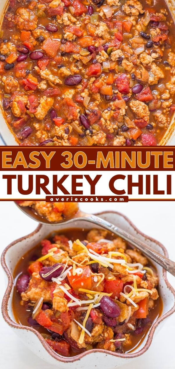 Best Turkey Chili Recipe - How To Make Turkey Chili