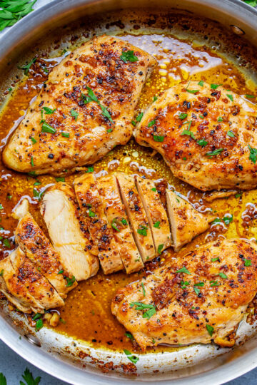 One-Skillet Creamy Tuscan Chicken - Averie Cooks