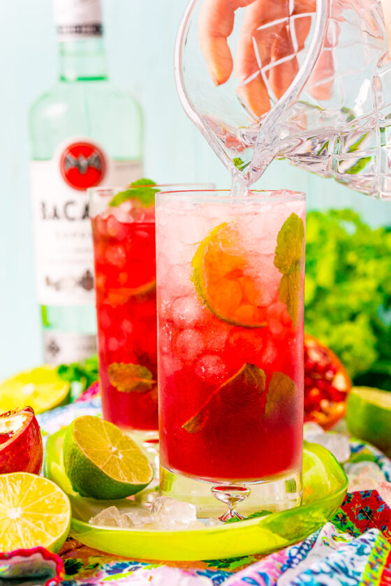 Pomegranate Mojito - Averie Cooks