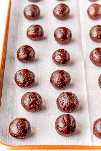Fudgy Brownie Balls - Averie Cooks