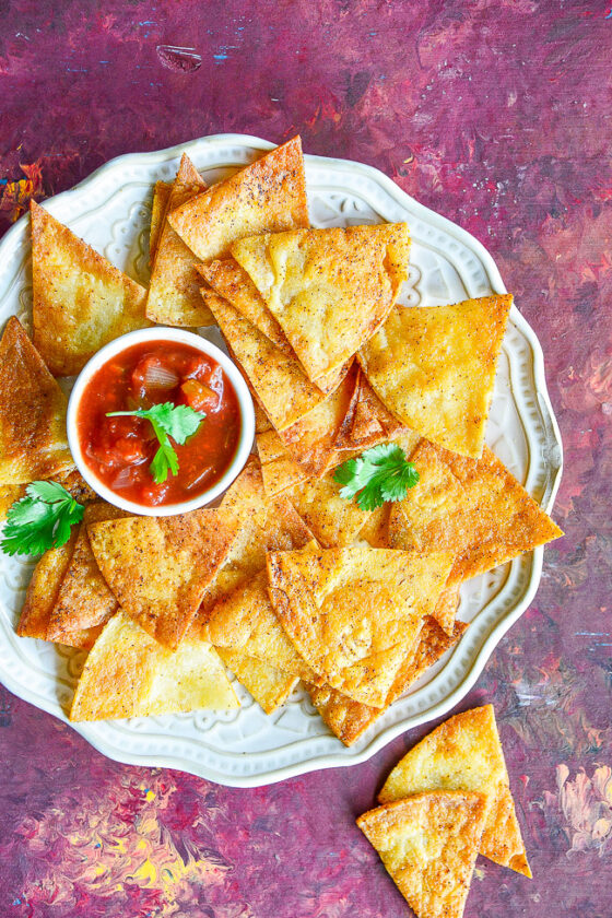 how-to-make-tortilla-chips-baked-not-fried-averie-cooks