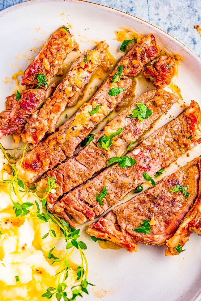 Garlic Butter Steak and Potatoes Skillet – The Comfort of Cooking