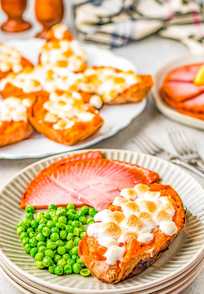 BEST EVER Twice Baked Sweet Potatoes - 26