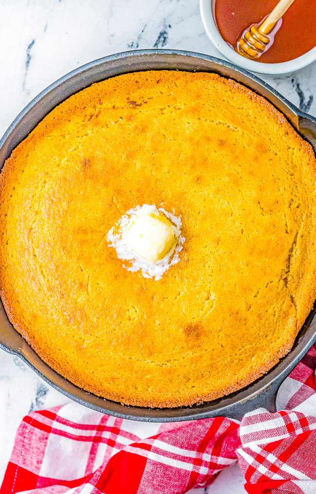 30 Minute Cast Iron Skillet Cornbread Recipe - 80