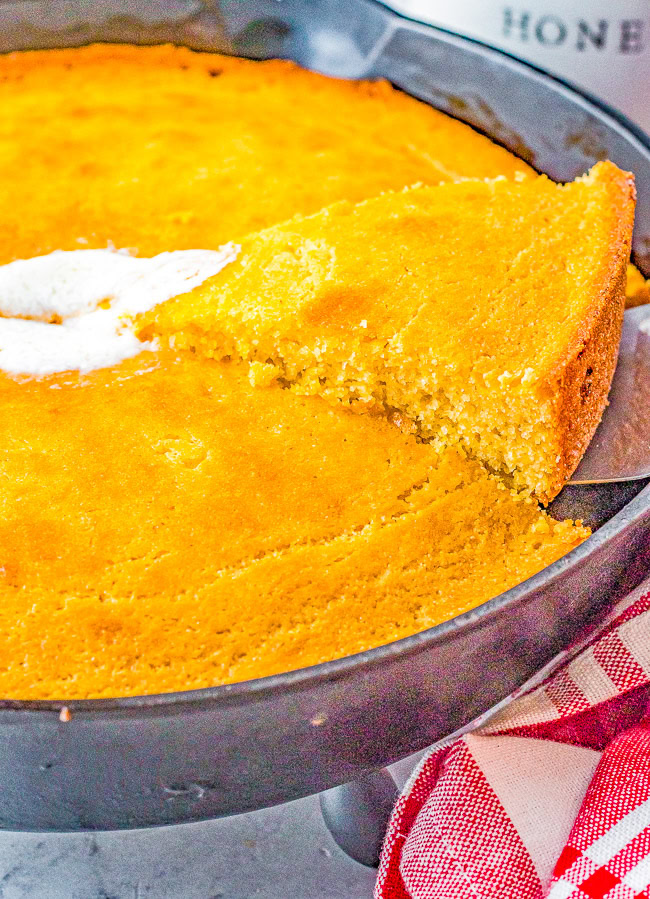 30 Minute Cast Iron Skillet Cornbread Recipe - 26