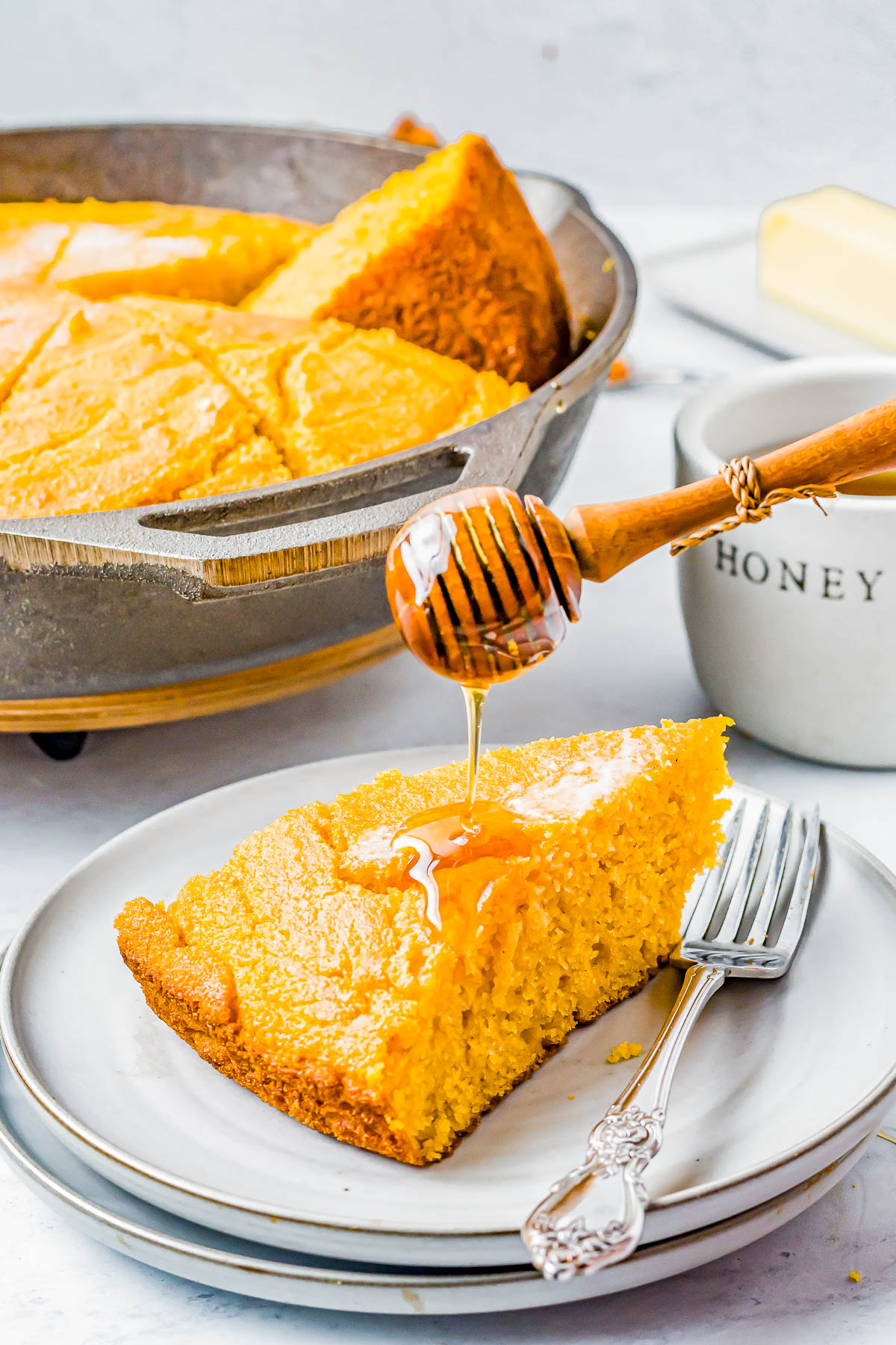 30 Minute Cast Iron Skillet Cornbread Recipe - 36