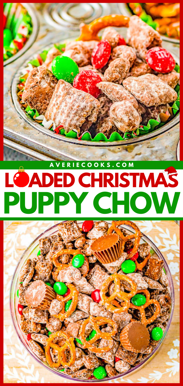 Festive Christmas Puppy Chow - 71