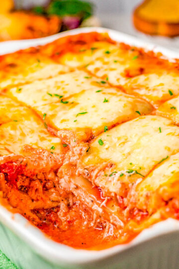 Homemade Italian Sausage Lasagna - Averie Cooks