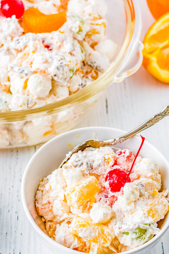 Classic Ambrosia Salad Recipe - Averie Cooks