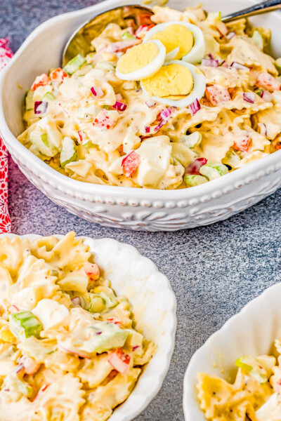 Creamy Amish Pasta Salad Averie Cooks