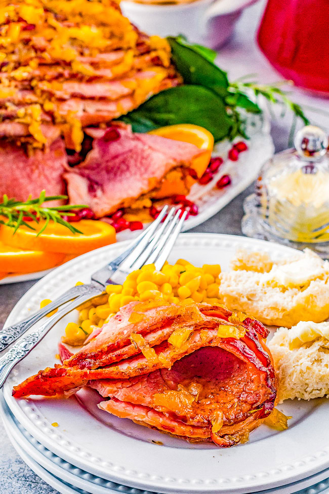 Brown Sugar Pineapple Glazed Ham - 89