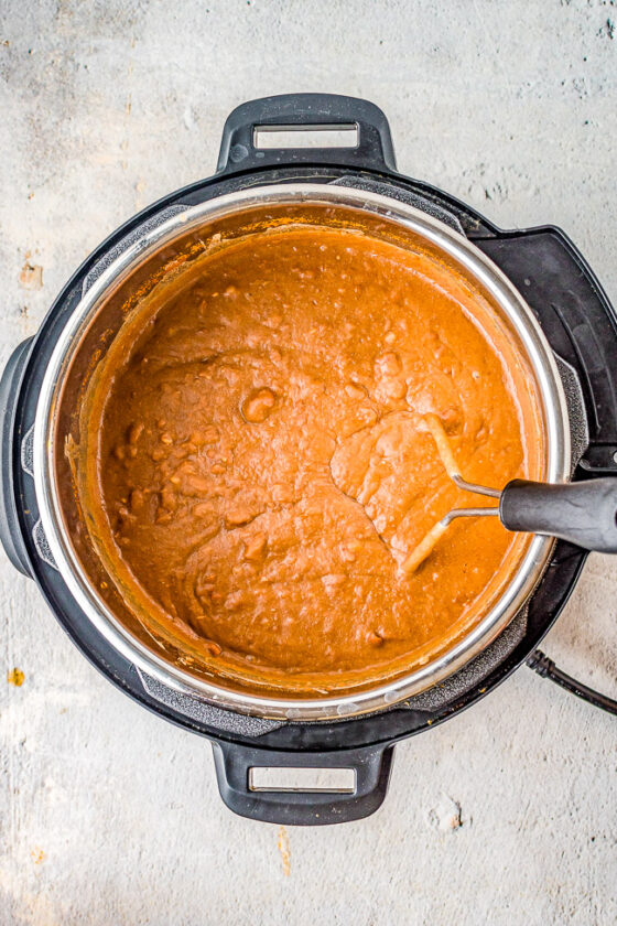 Instant Pot Refried Beans - Averie Cooks