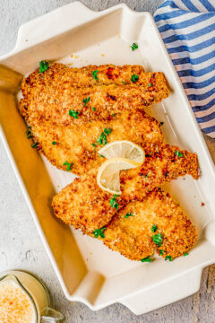 Crispy Air Fryer Chicken Breasts - Averie Cooks