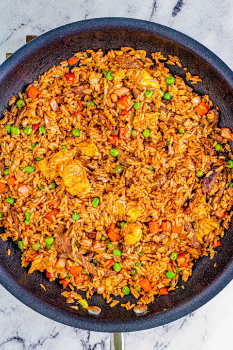 Better Than Takeout Beef Fried Rice Averie Cooks 8448