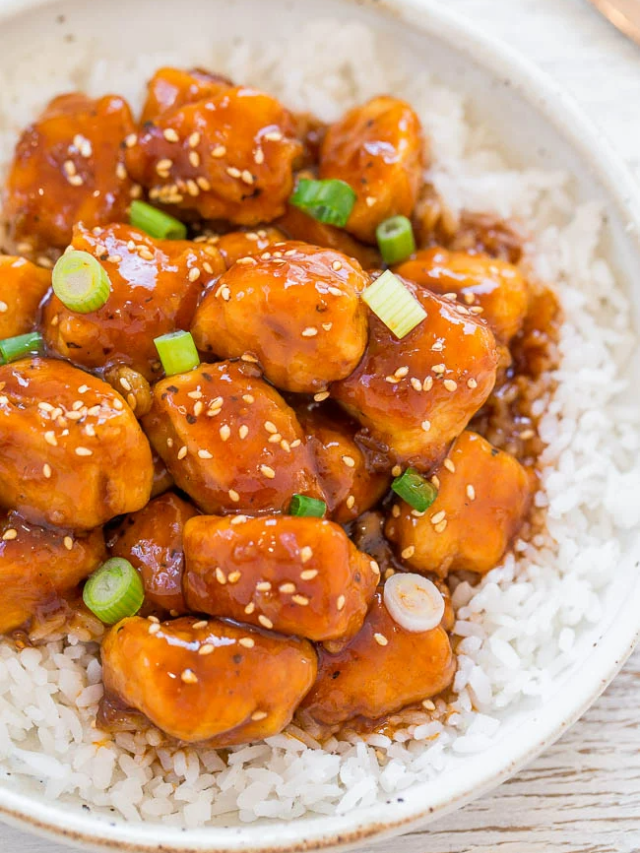 Easy 15-Minute Sweet and Sour Chicken - Averie Cooks