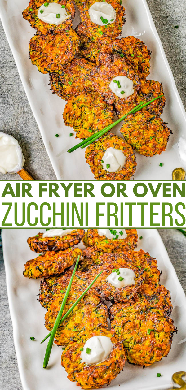 Easy Air Fryer Zucchini Fritters - 56