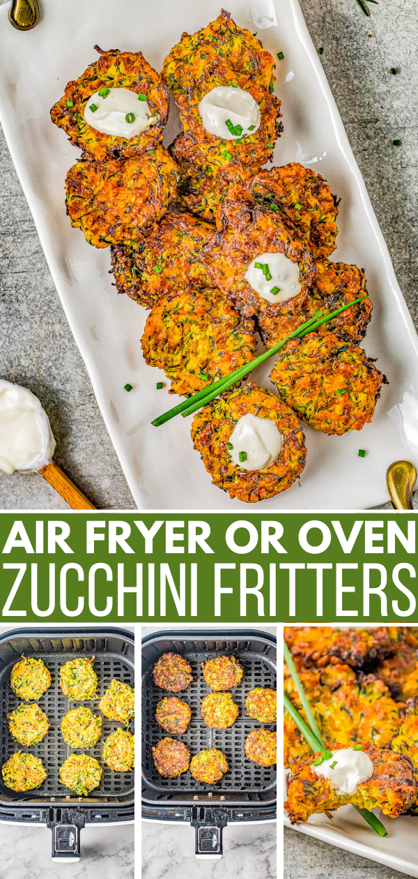 Easy Air Fryer Zucchini Fritters - 69