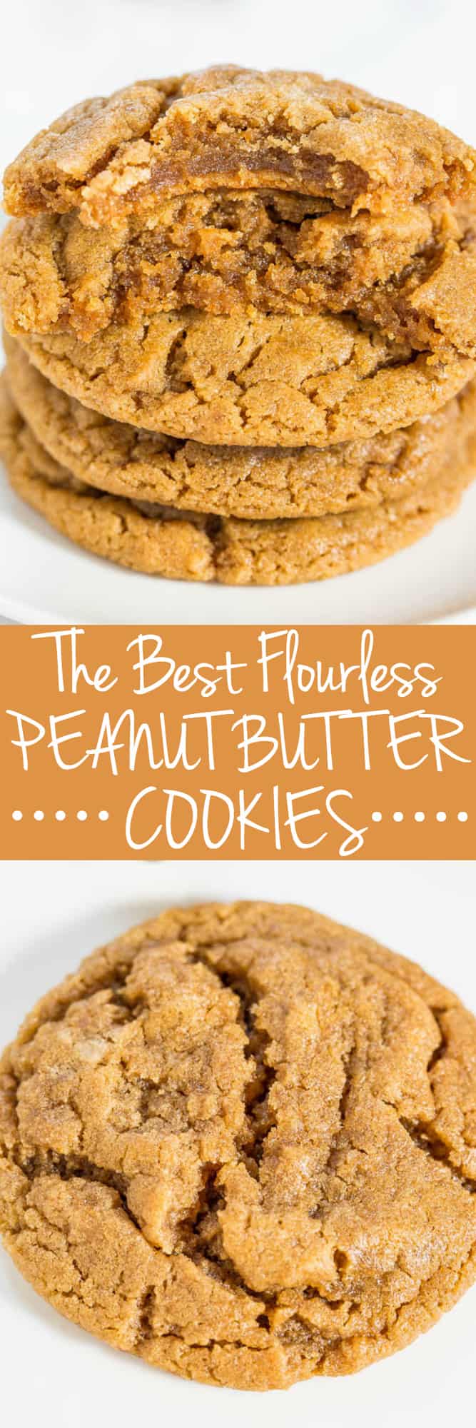 BEST EVER Flourless Peanut Butter Cookies - 63