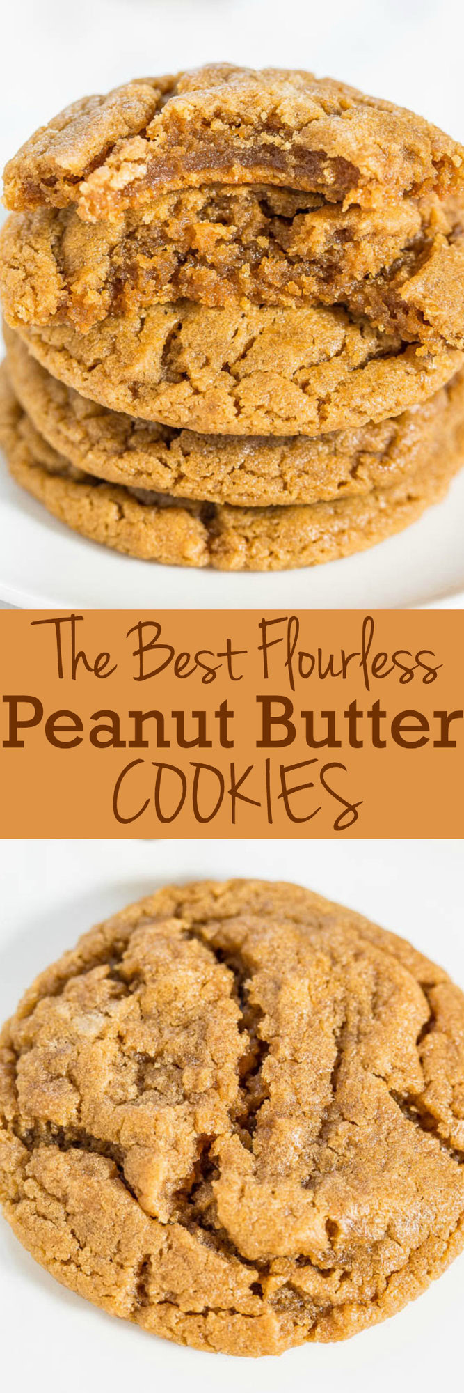 BEST EVER Flourless Peanut Butter Cookies - 84