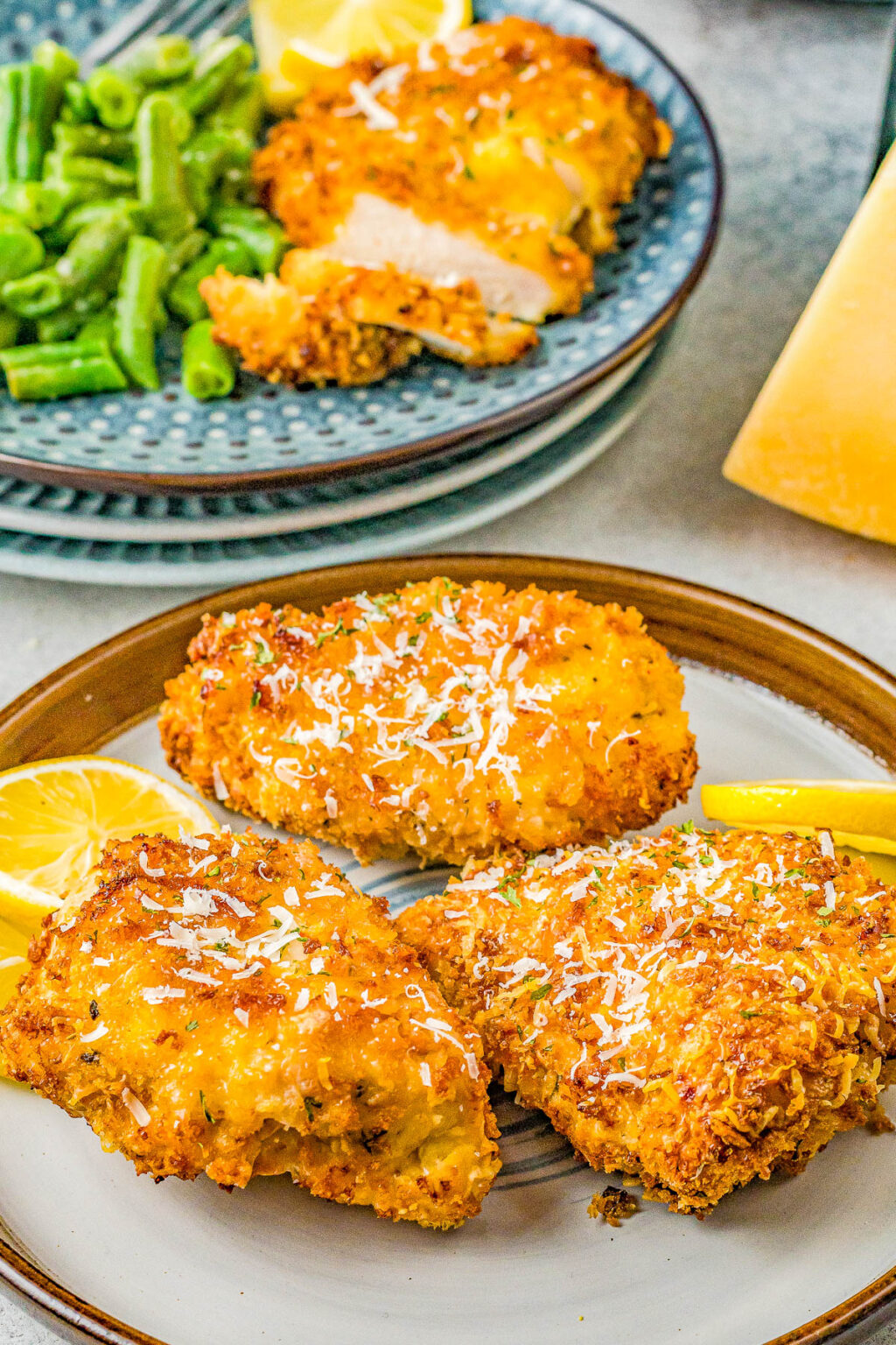 15-Minute Air Fryer Parmesan Chicken - Averie Cooks