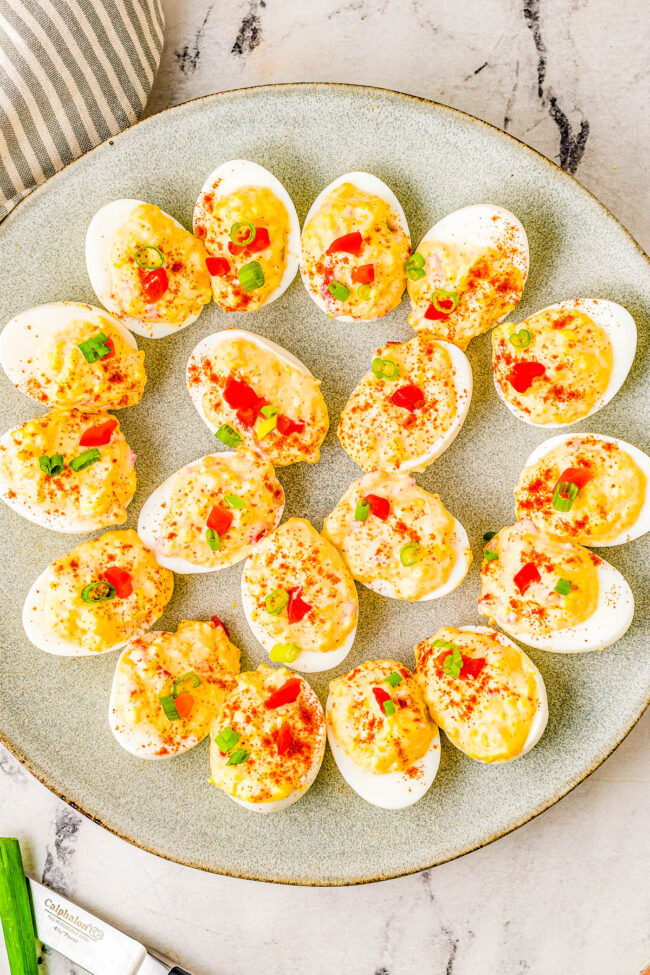 Pimento Cheese Deviled Eggs Averie Cooks 7958