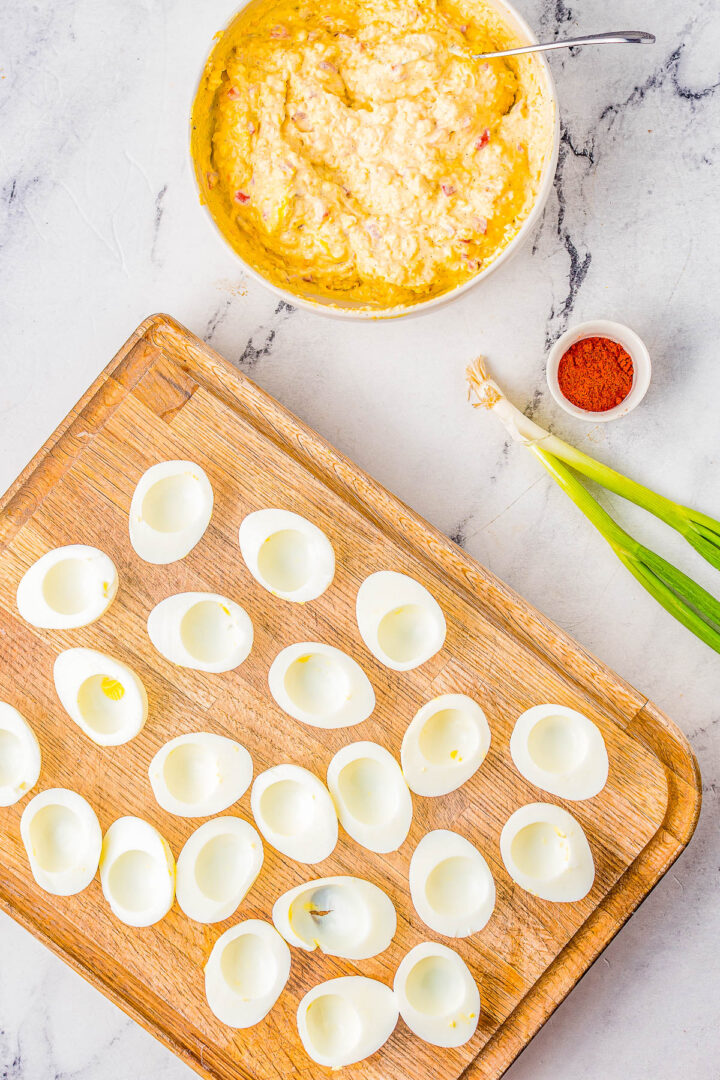 Pimento Cheese Deviled Eggs Averie Cooks 4040