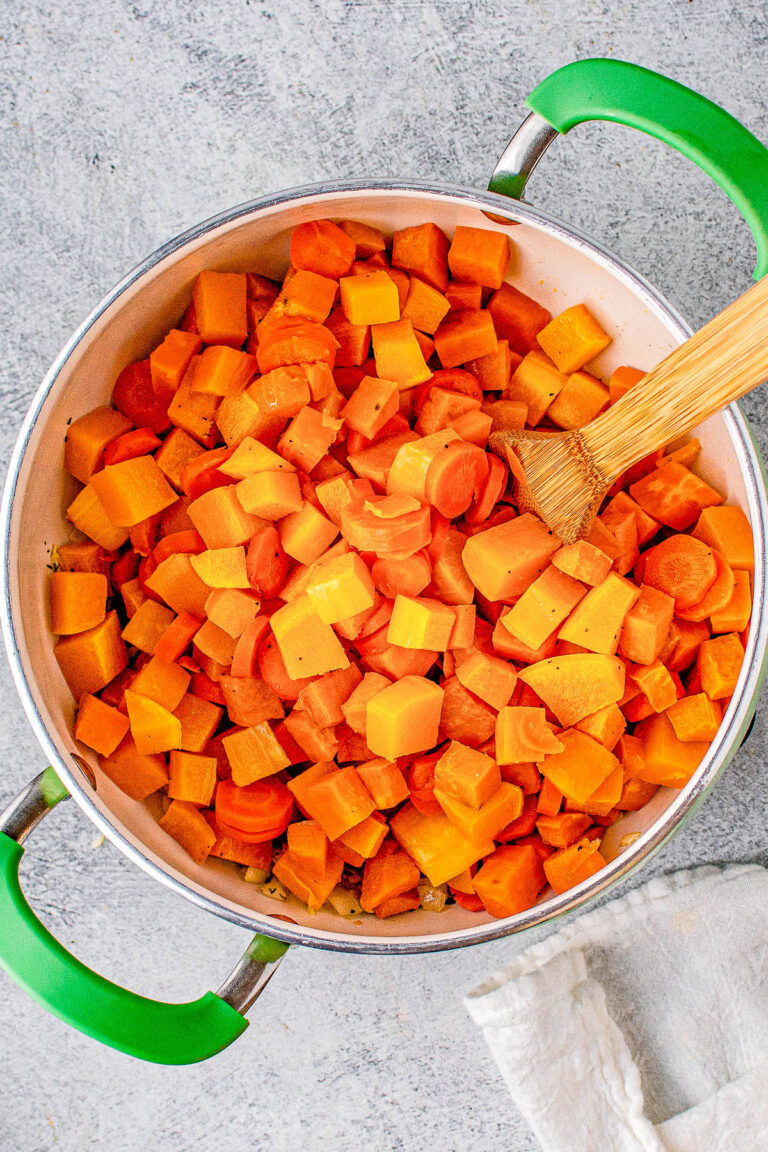 Roasted Butternut Squash Soup - Averie Cooks