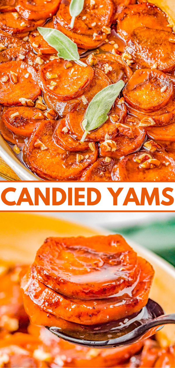 Easy Oven Baked Candied Yams - 12