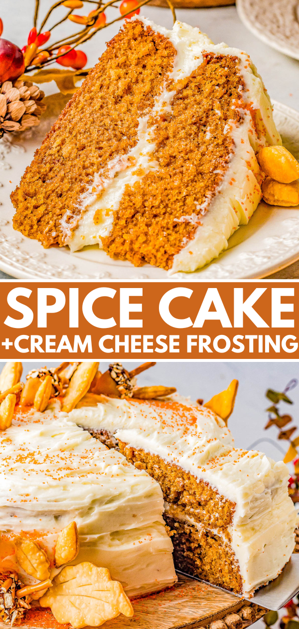 Classic Spice Cake with Cream Cheese Frosting - 76