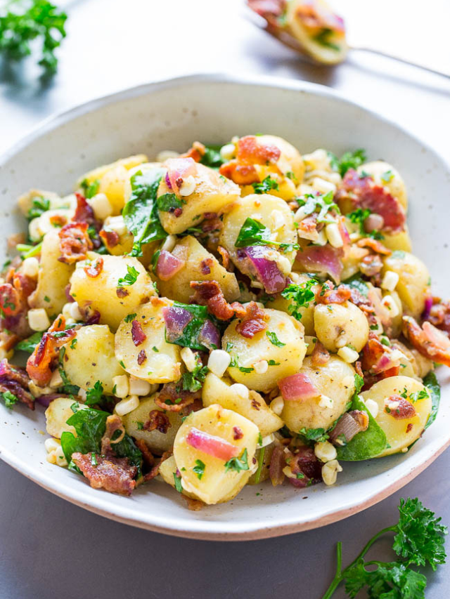 Potato Salad With Bacon Averie Cooks