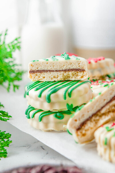 Shortbread Sandwich Cookies - Averie Cooks