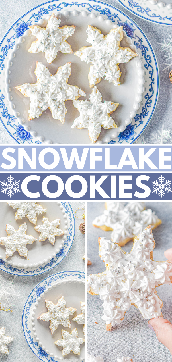 Hungry Couple: White Chocolate Snowflake Sugar Cookies