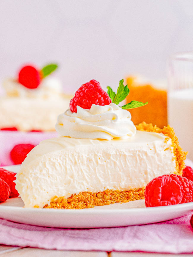 Best No Bake Cheesecake Averie Cooks 