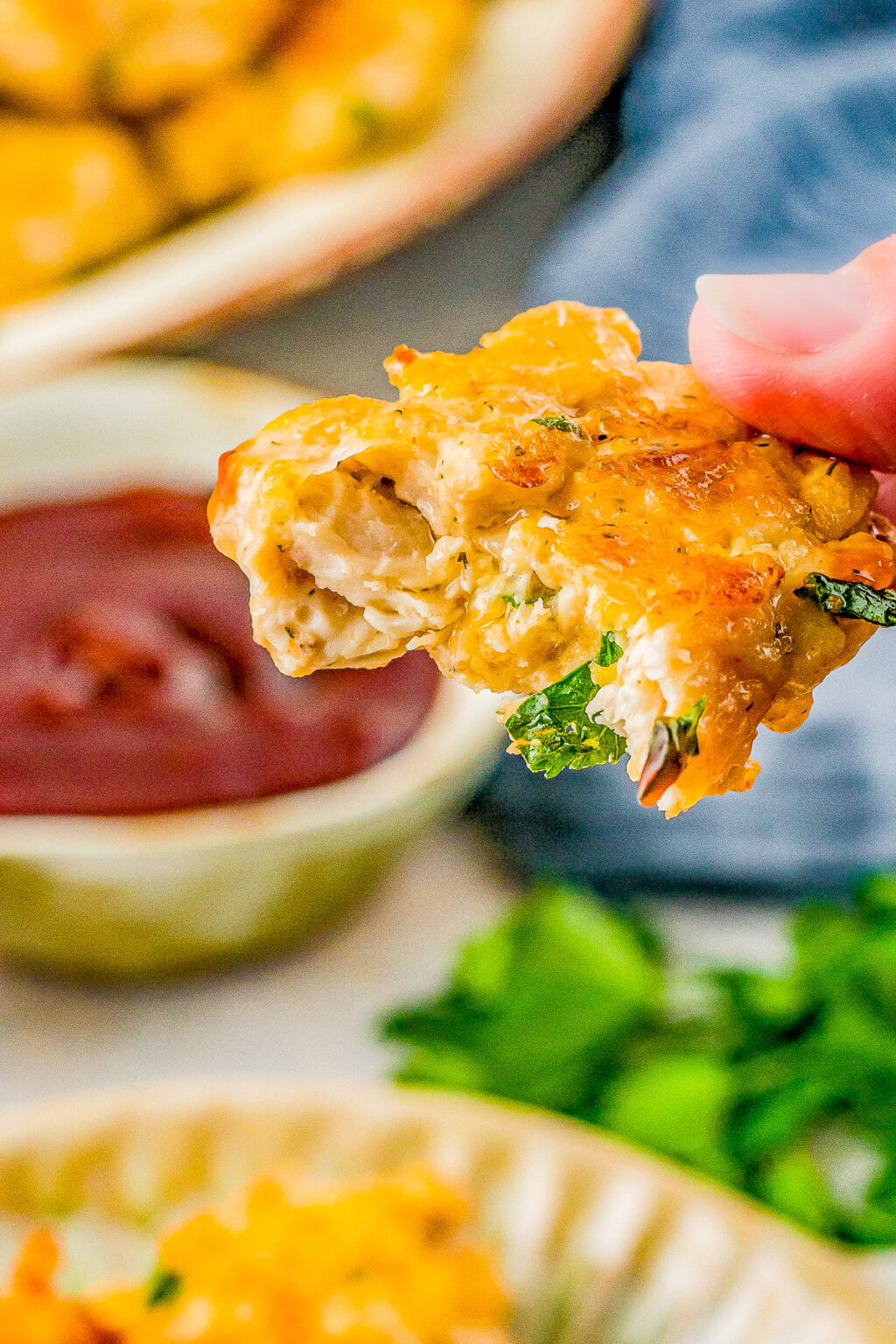 Cheesy Chicken Fritters Averie Cooks 8253