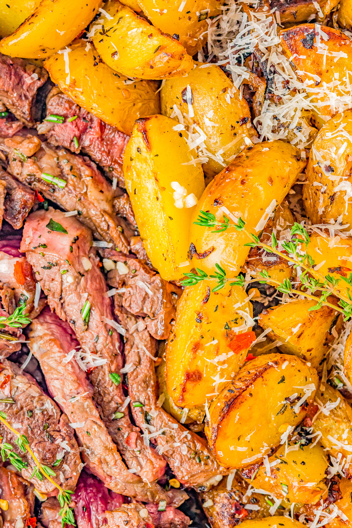 Garlic Butter Steak and Potatoes Skillet – Pan Seared Recipe
