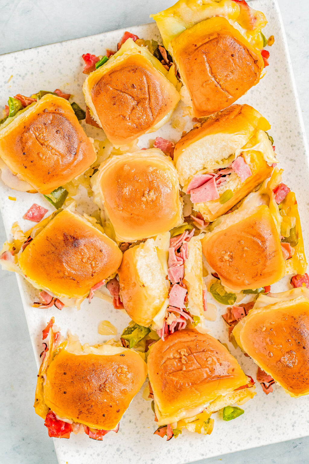 PullApart Roast Beef Sliders on Hawaiian Rolls Averie Cooks