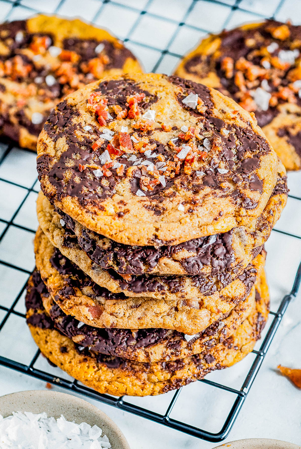 How To Make Bacon Up Chocolate Chip Bourbon Cookies! 