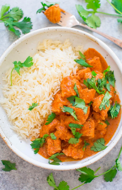 Butter Chicken Meatballs - Averie Cooks