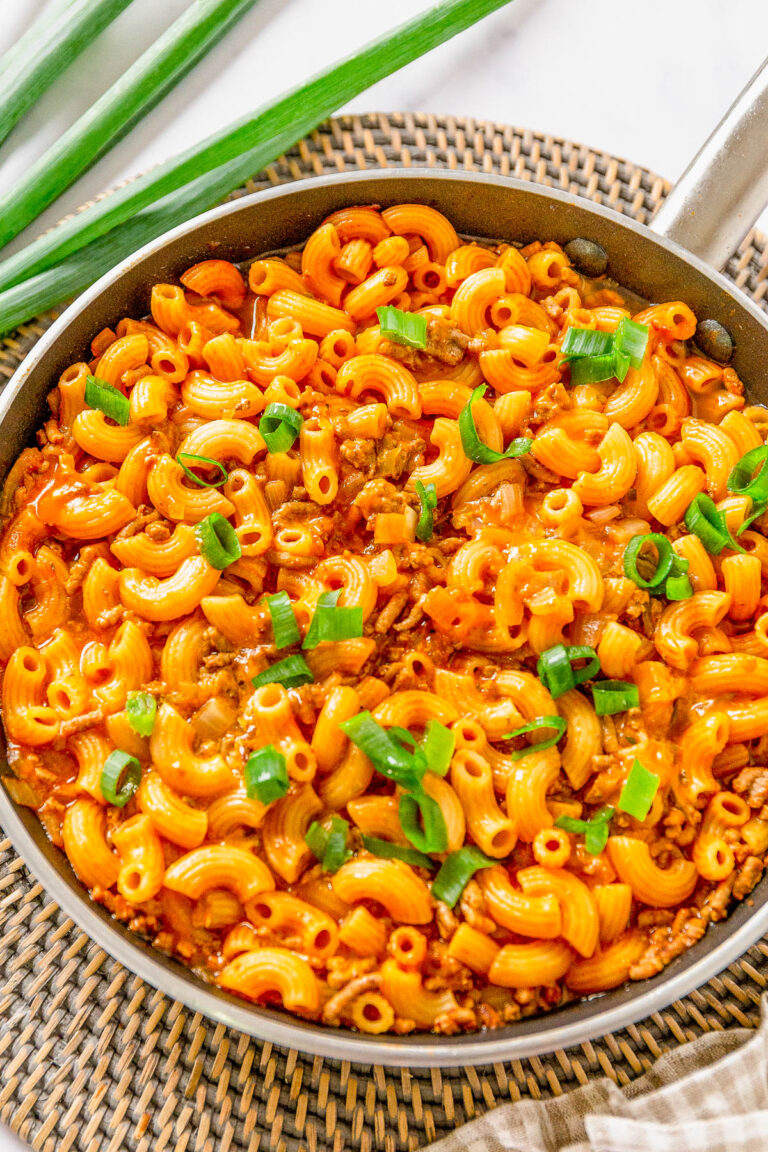 30-Minute Homemade Hamburger Helper Recipe - Averie Cooks