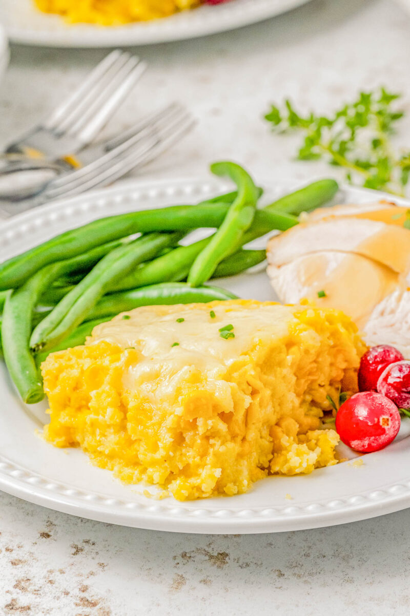 Easiest Creamed Corn Casserole (NO Jiffy!) - Averie Cooks