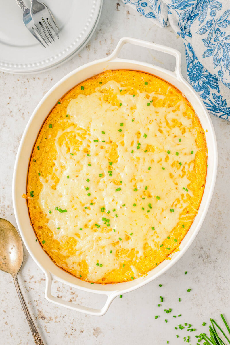 Easiest Creamed Corn Casserole (NO Jiffy!) - Averie Cooks