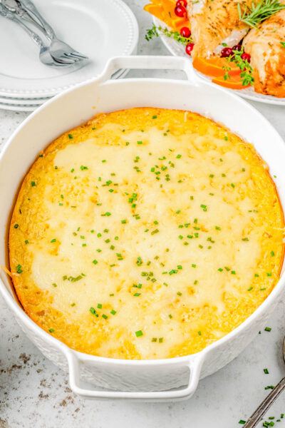 Easiest Creamed Corn Casserole (NO Jiffy!) - Averie Cooks