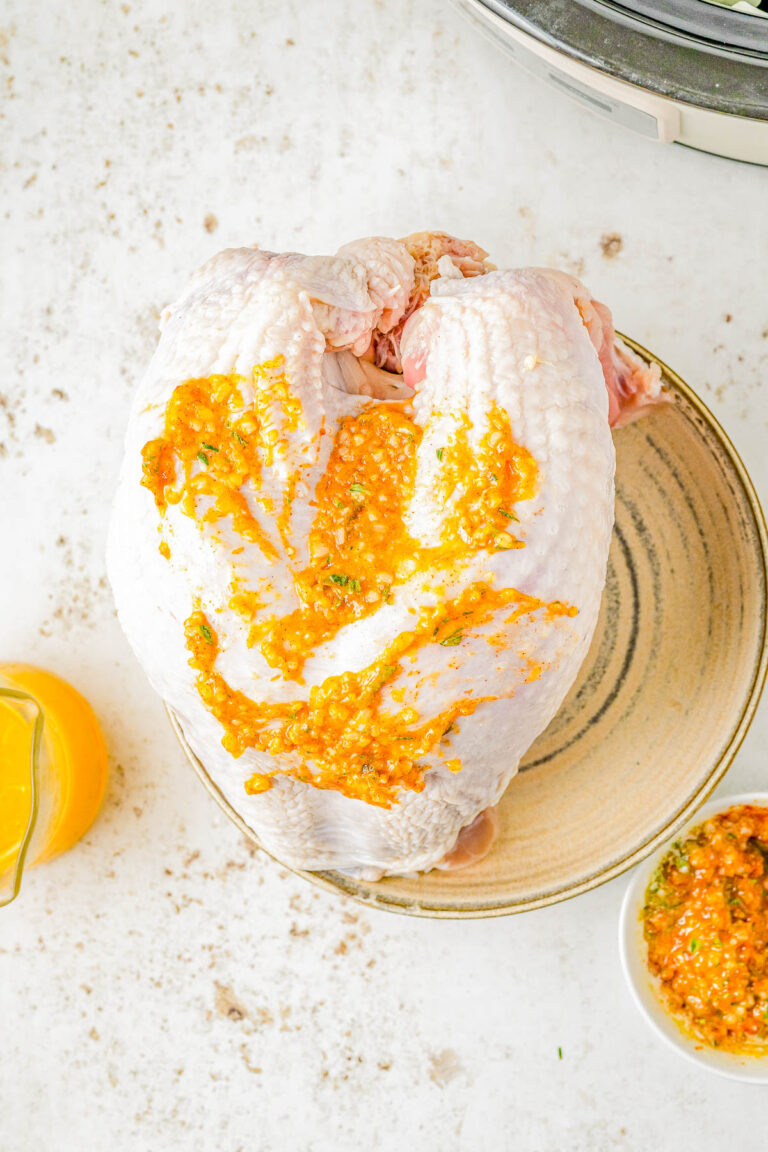 Easy Slow Cooker Bone-In Turkey Breast - Averie Cooks