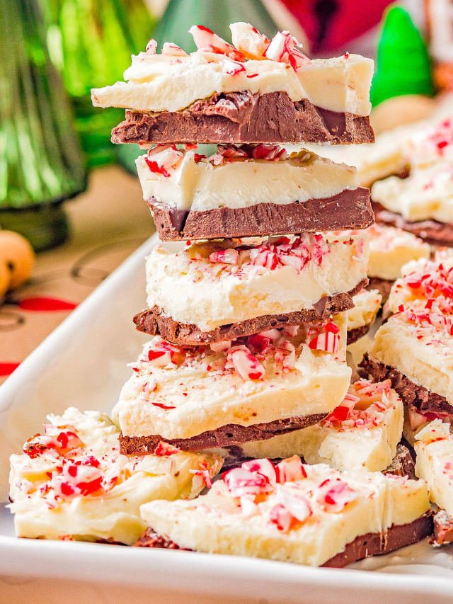 Peppermint Bark - Averie Cooks